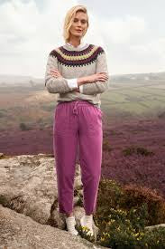 Seasalt Cornwall ‘Dayby’ Trousers - Buddleia