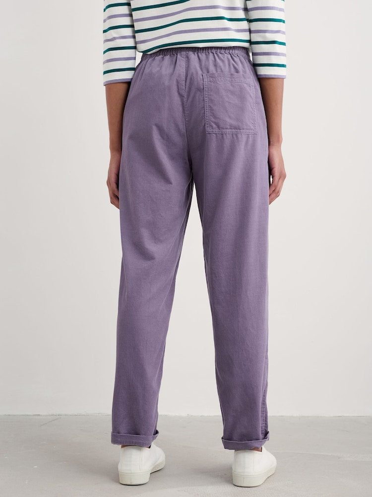Seasalt Cornwall - 'Dayby' Cord Trousers - Echium