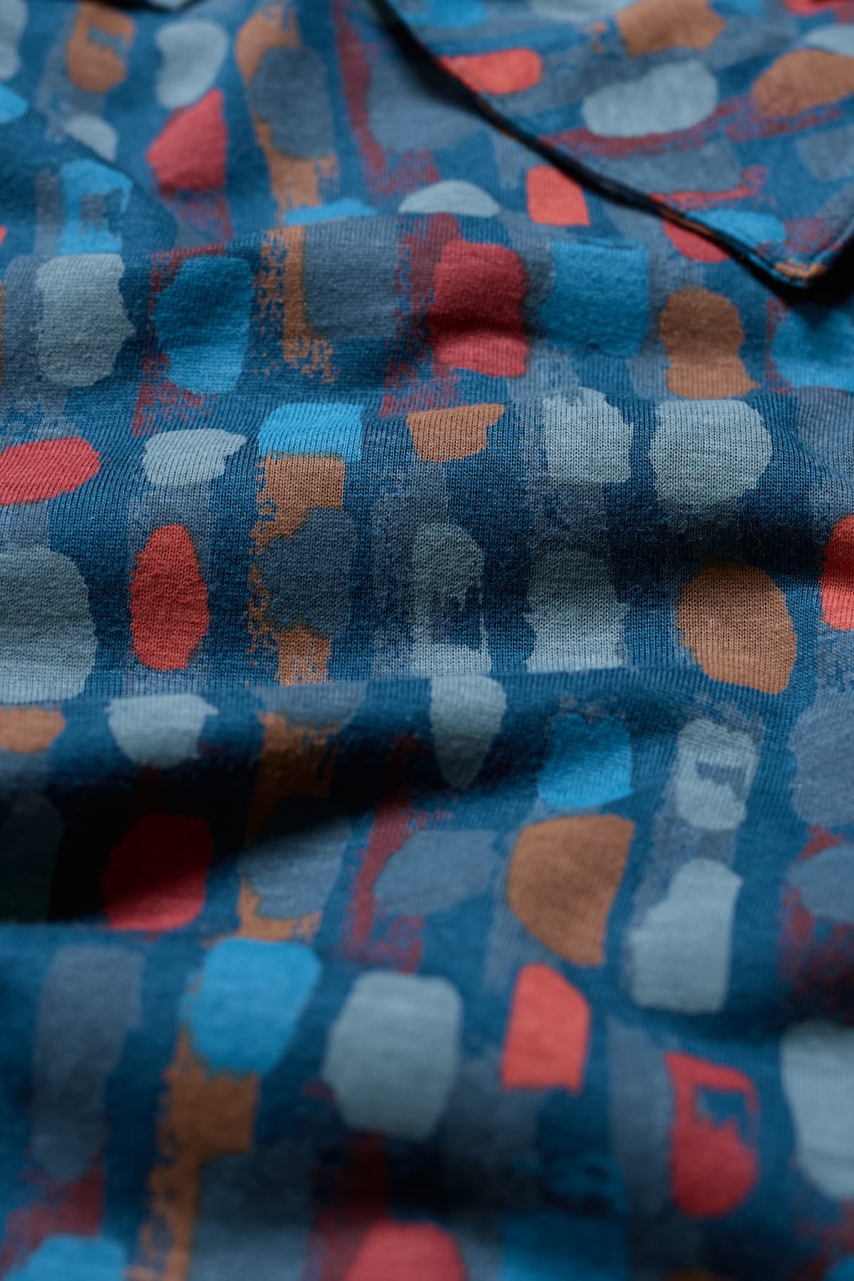 Seasalt Cornwall - Coastline - Jersey Shirt Dress - Dye Strokes Dark Lugger