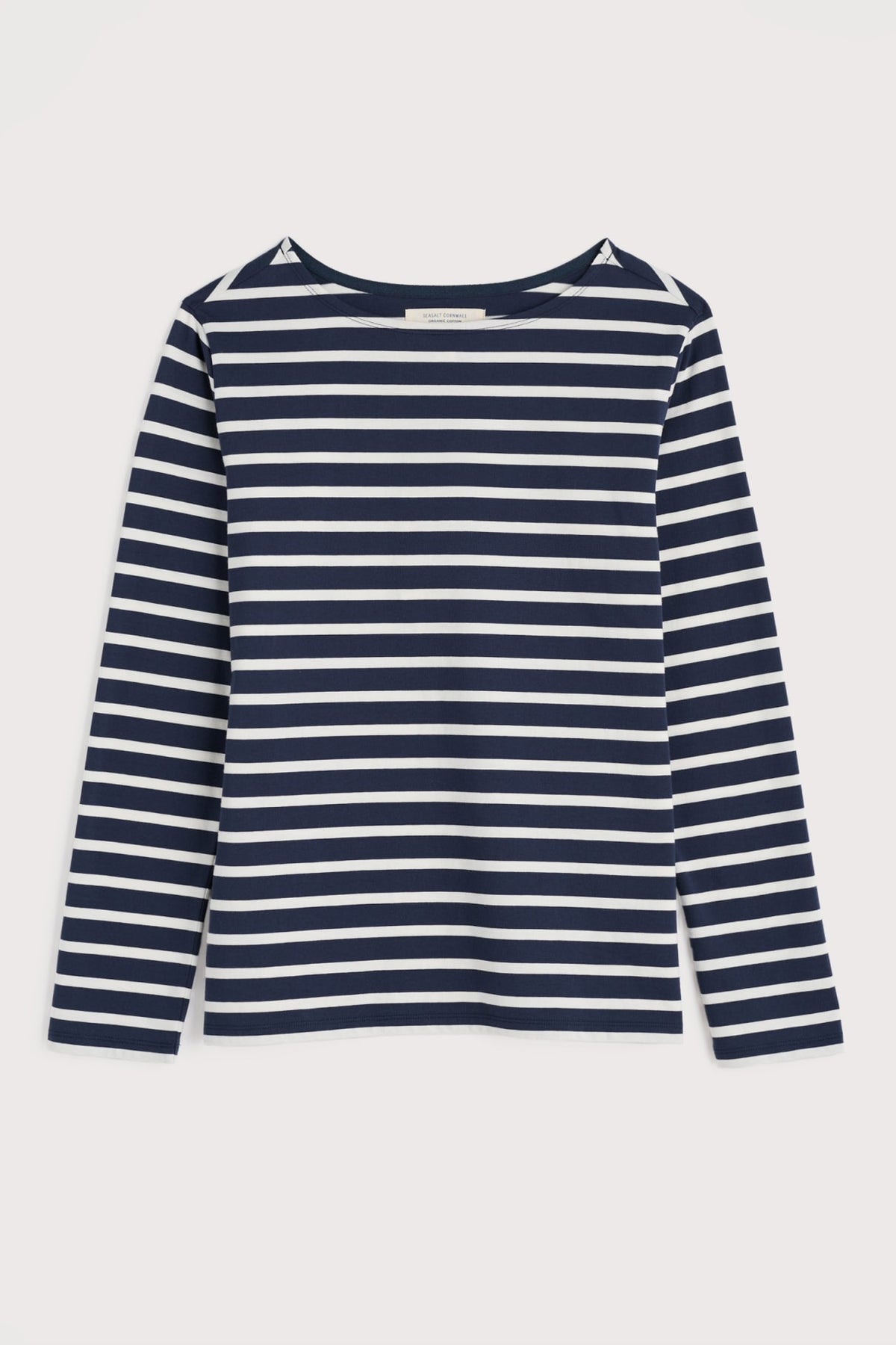 Seasalt Cornwall - Sailor 3/4 Sleeve Top in GOTS-Certified Organic Cotton Jersey