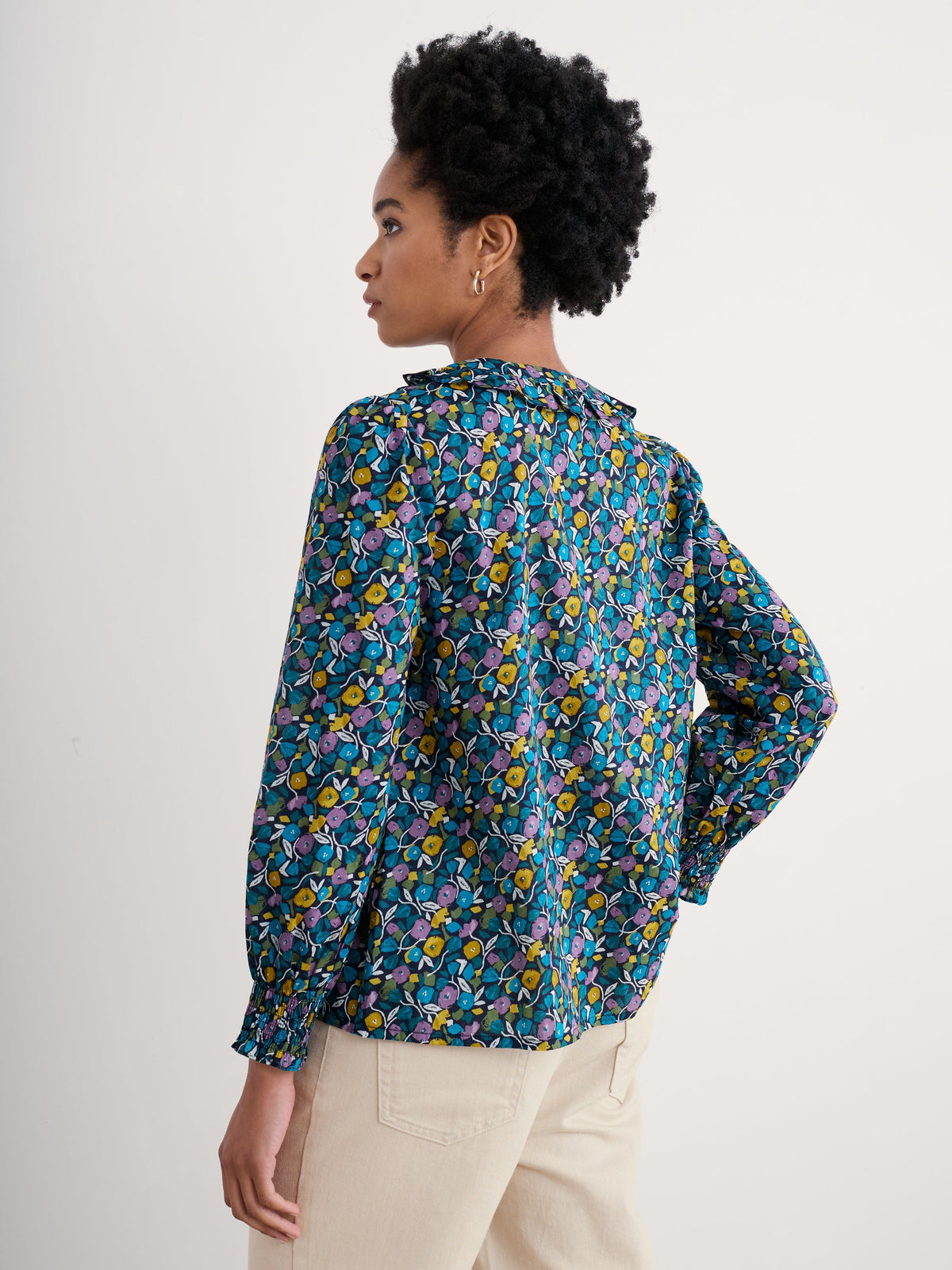 Seasalt Cornwall - ‘Last Leaf’ Top - Zennor Blooms Maritime