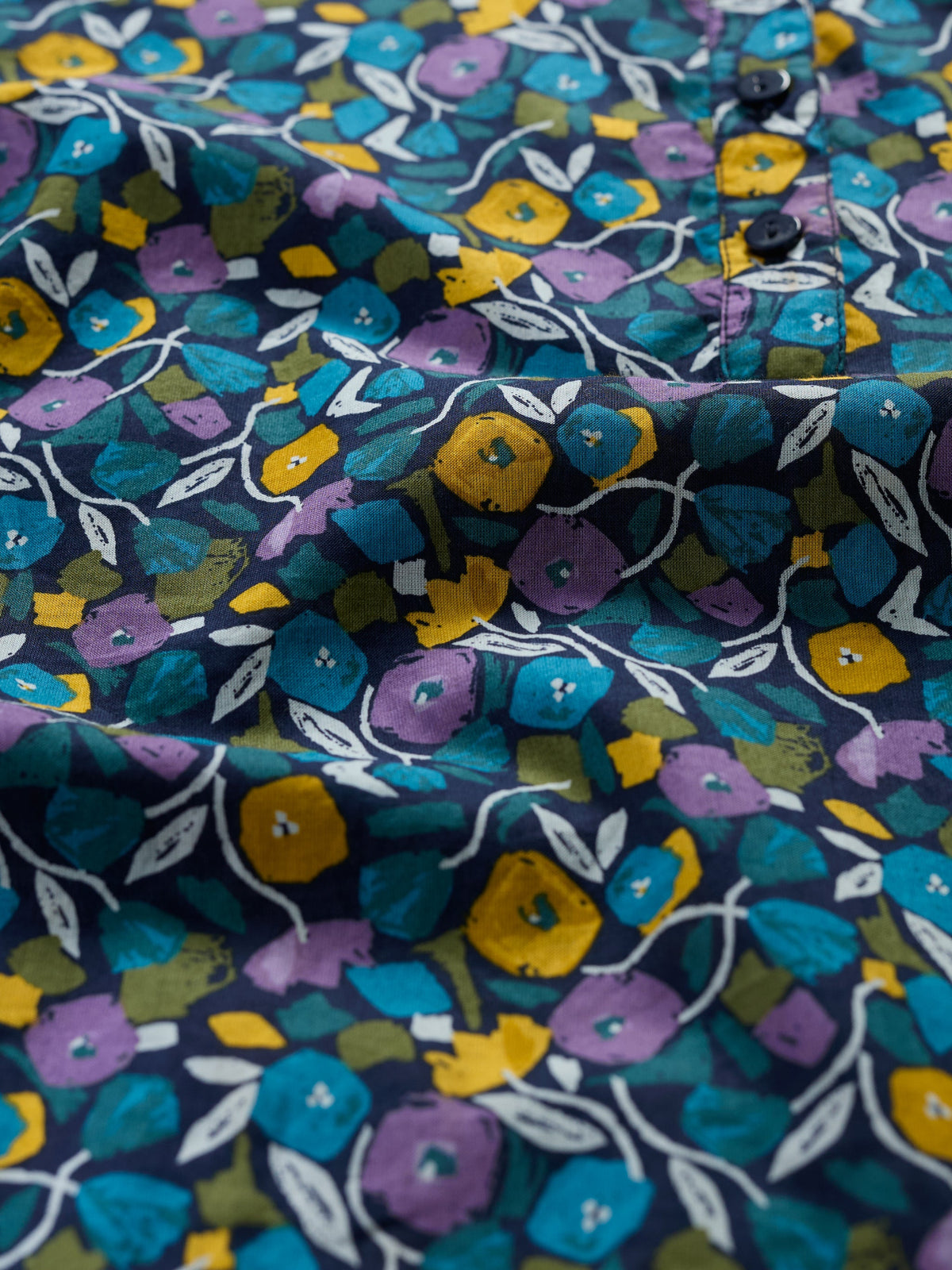Seasalt Cornwall - ‘Last Leaf’ Top - Zennor Blooms Maritime
