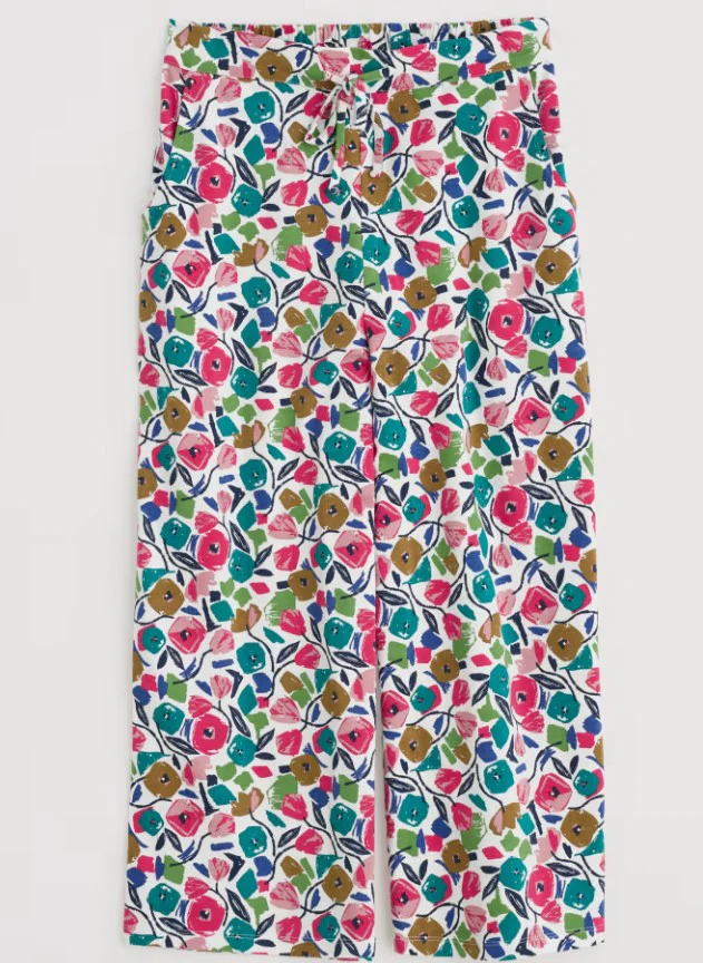 Seasalt Cornwall - ‘Tree Shadow’ PJ Pyjamas - Zennor Blooms Mix