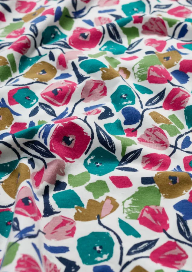 Seasalt Cornwall - ‘Tree Shadow’ PJ Pyjamas - Zennor Blooms Mix