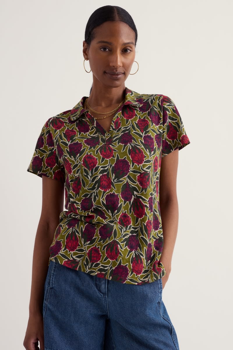 Seasalt Cornwall - Wavecrest - Jersey Short-Sleeve Shirt