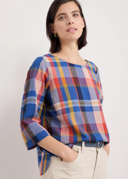 Seasalt Cornwall - ‘Riding High’ Top - Handicraft Multi