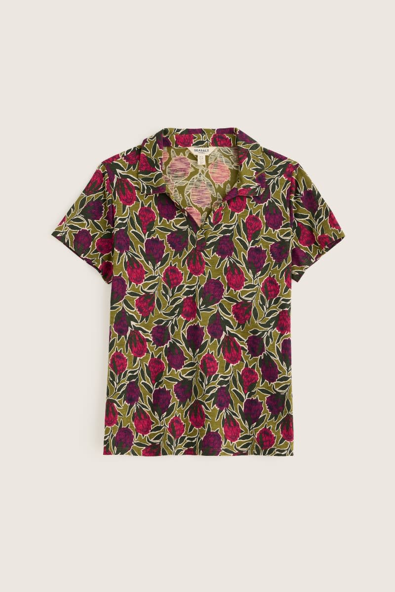 Seasalt Cornwall - Wavecrest - Jersey Short-Sleeve Shirt