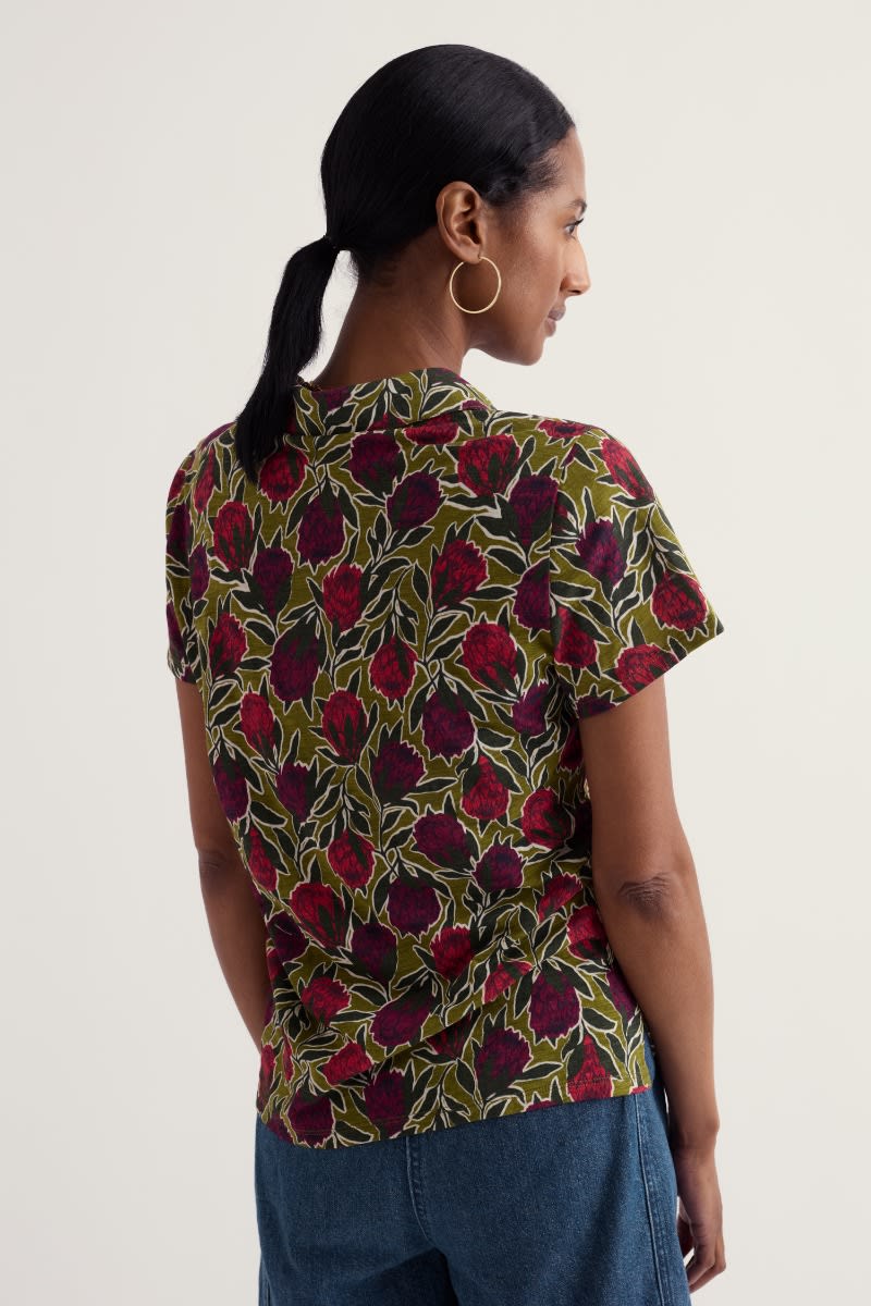 Seasalt Cornwall - Wavecrest - Jersey Short-Sleeve Shirt