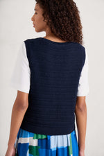 Seasalt Cornwall ‘Tepel’ Vest - Maritime