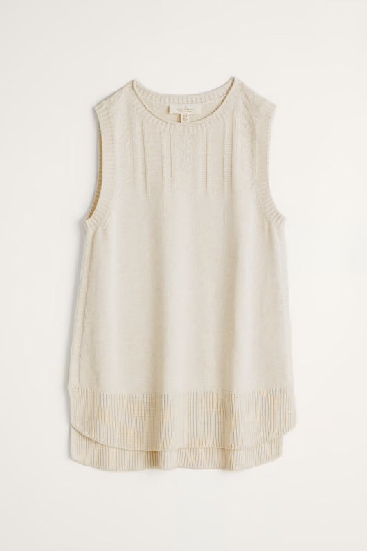 Seasalt Cornwall ‘Smallcombe’ Vest - Chalk