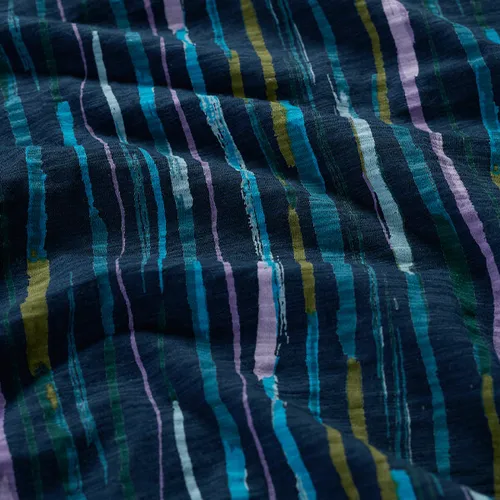 Seasalt Cornwall - ‘Wavecrest’ Shirt - Painterly Stripe Maritime
