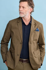 Seasalt Cornwall Men's ‘Towen’ Blazer - Seagrass