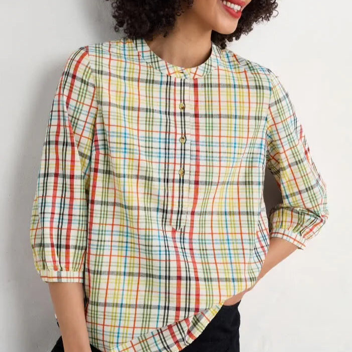 Seasalt Cornwall - ‘Rose Garden’ Top - Melody Multi