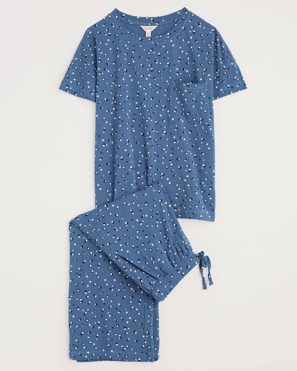 Seasalt Cornwall - ‘Moonlight’ PJ Pyjamas - Abstract Spot Sailor