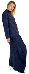 Contemporary Jacket Pant Set - Blue