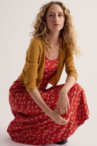 Seasalt Cornwall - Vanessa - Knitted Cardigan in GOTS-Certified Organic Cotton