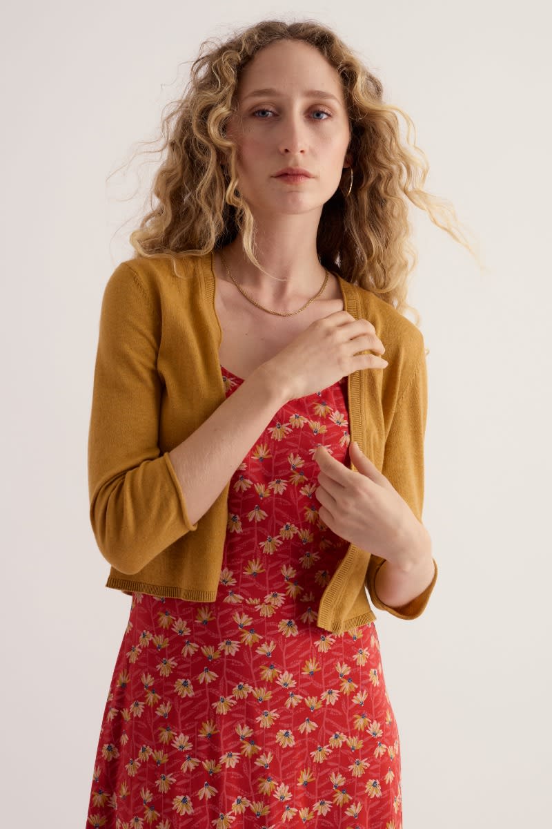 Seasalt Cornwall - Vanessa - Knitted Cardigan in GOTS-Certified Organic Cotton