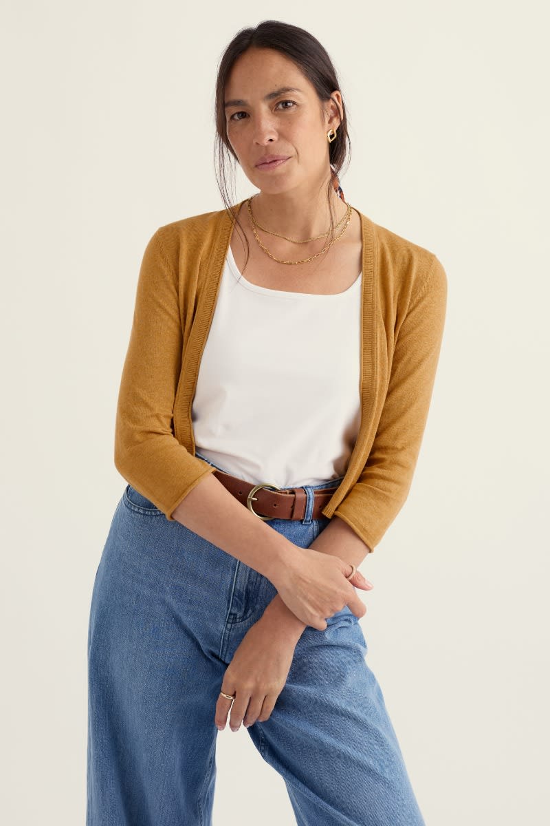 Seasalt Cornwall - Vanessa - Knitted Cardigan in GOTS-Certified Organic Cotton