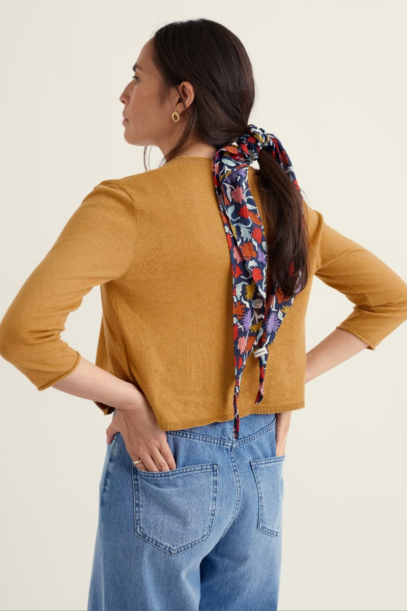 Seasalt Cornwall - Vanessa - Knitted Cardigan in GOTS-Certified Organic Cotton