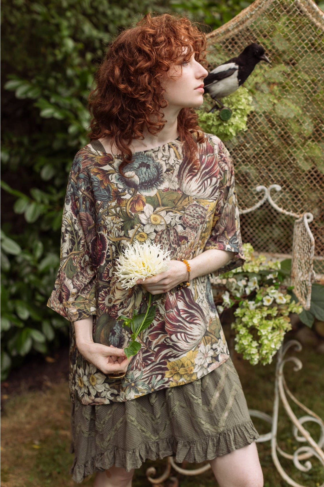 Market Of Stars - Love Grows Wild - Tee Luxe Print Tunic Shirt