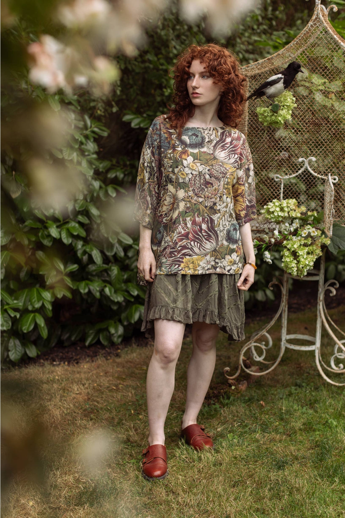 Market Of Stars - ‘Love Grows Wild’ Tee Luxe Print Tunic Shirt