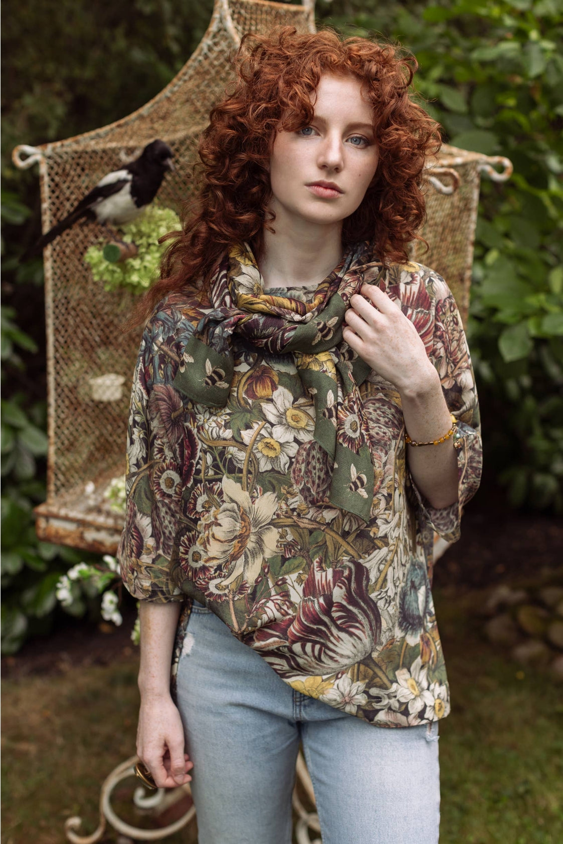 Market Of Stars - ‘Love Grows Wild’ Tee Luxe Print Tunic Shirt