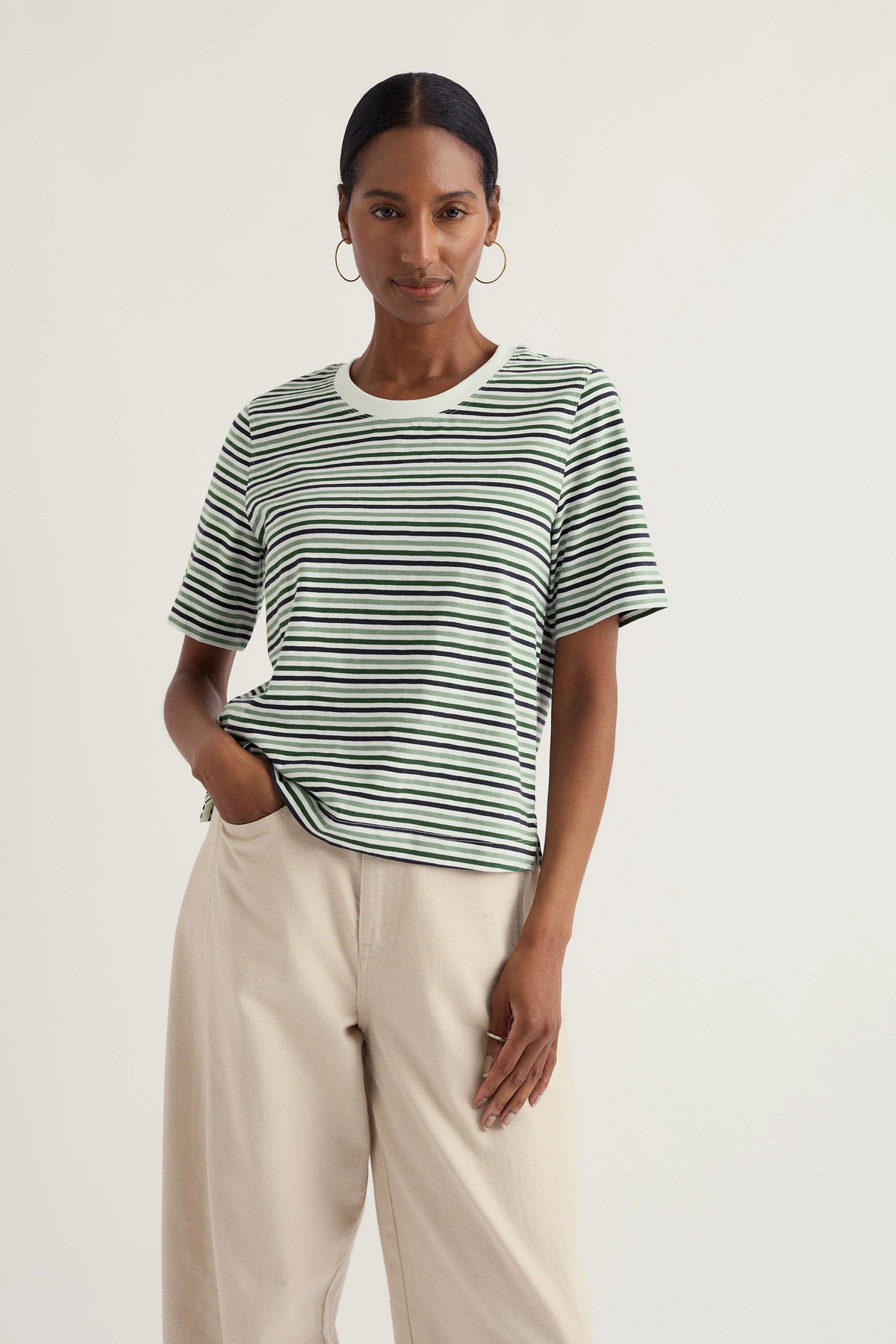 Seasalt Cornwall - Copseland - Oversized Style T-Shirt - Pellitras Treetop