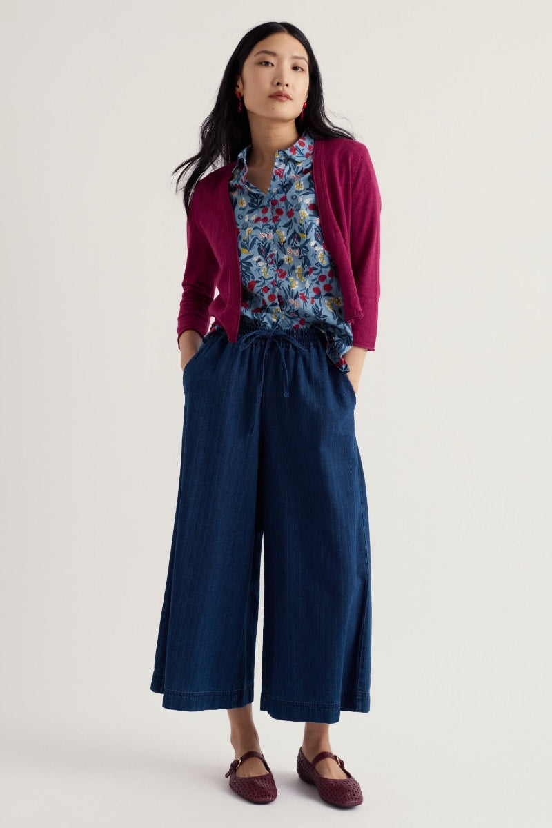 Seasalt Cornwall - Vanessa - Knitted Cardigan in GOTS-Certified Organic Cotton