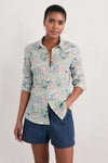 Seasalt Cornwall Larissa Shirt - Meadow Birds Chalk