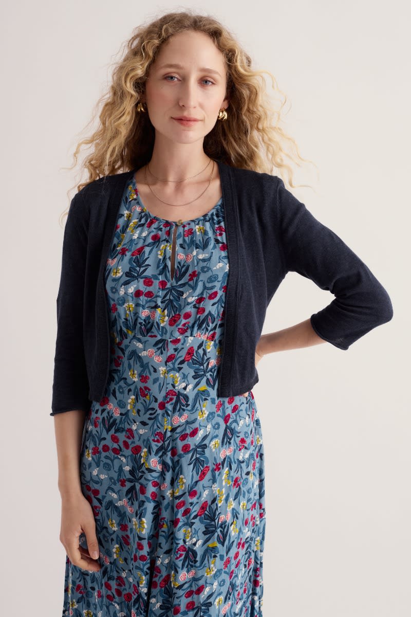 Seasalt Cornwall - Vanessa - Knitted Cardigan in GOTS-Certified Organic Cotton