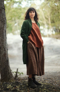 Frederic x Montaigne Pissarro Longline Velvet Coat