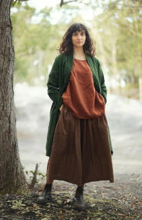 Frederic x Montaigne Pissarro Longline Velvet Coat