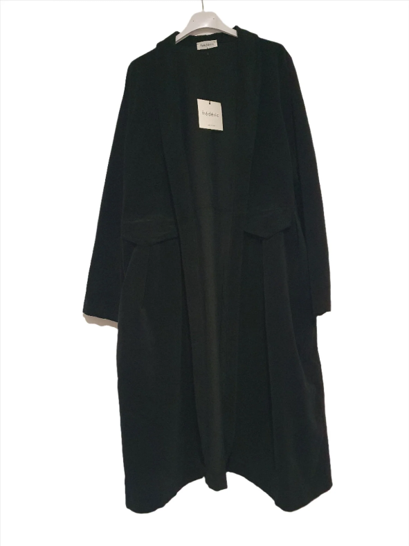 Frederic x Montaigne Pissarro Longline Velvet Coat