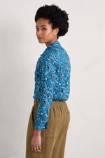 Seasalt Cornwall Larissa Shirt - River Birds Sailboats