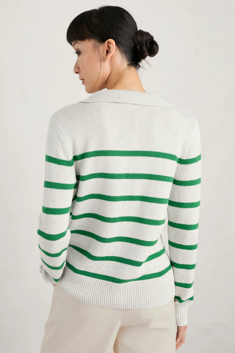 Seasalt Cornwall ‘L/S Barbizan’ Jumper - Veneer Ecru Islan