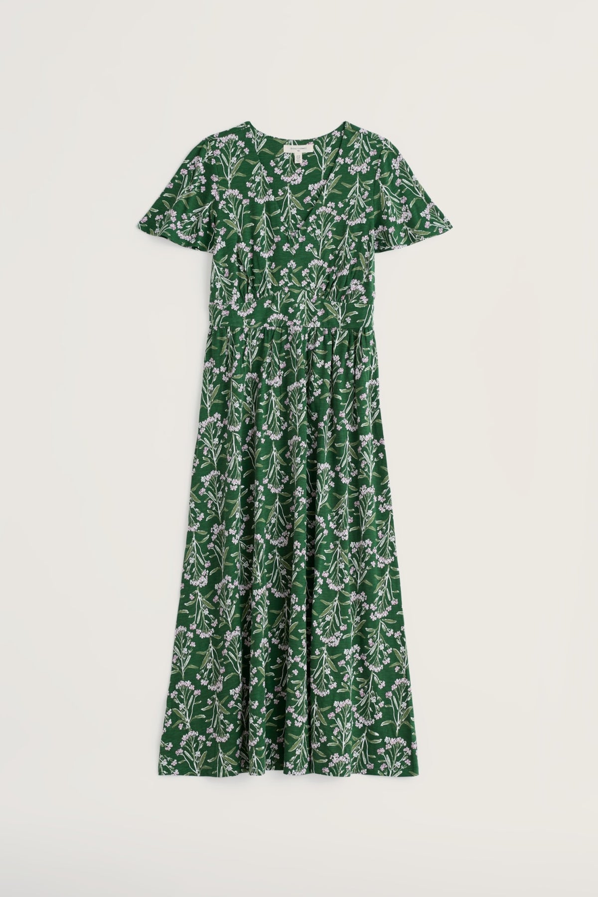 Seasalt Cornwall - Chateaux - Maxi Organic Cotton Dress - Yarrow Study Treetop