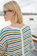 Seasalt Cornwall ‘Knavock’ Jumper - Mini Cornish Helford Multi - LAST - Size 16