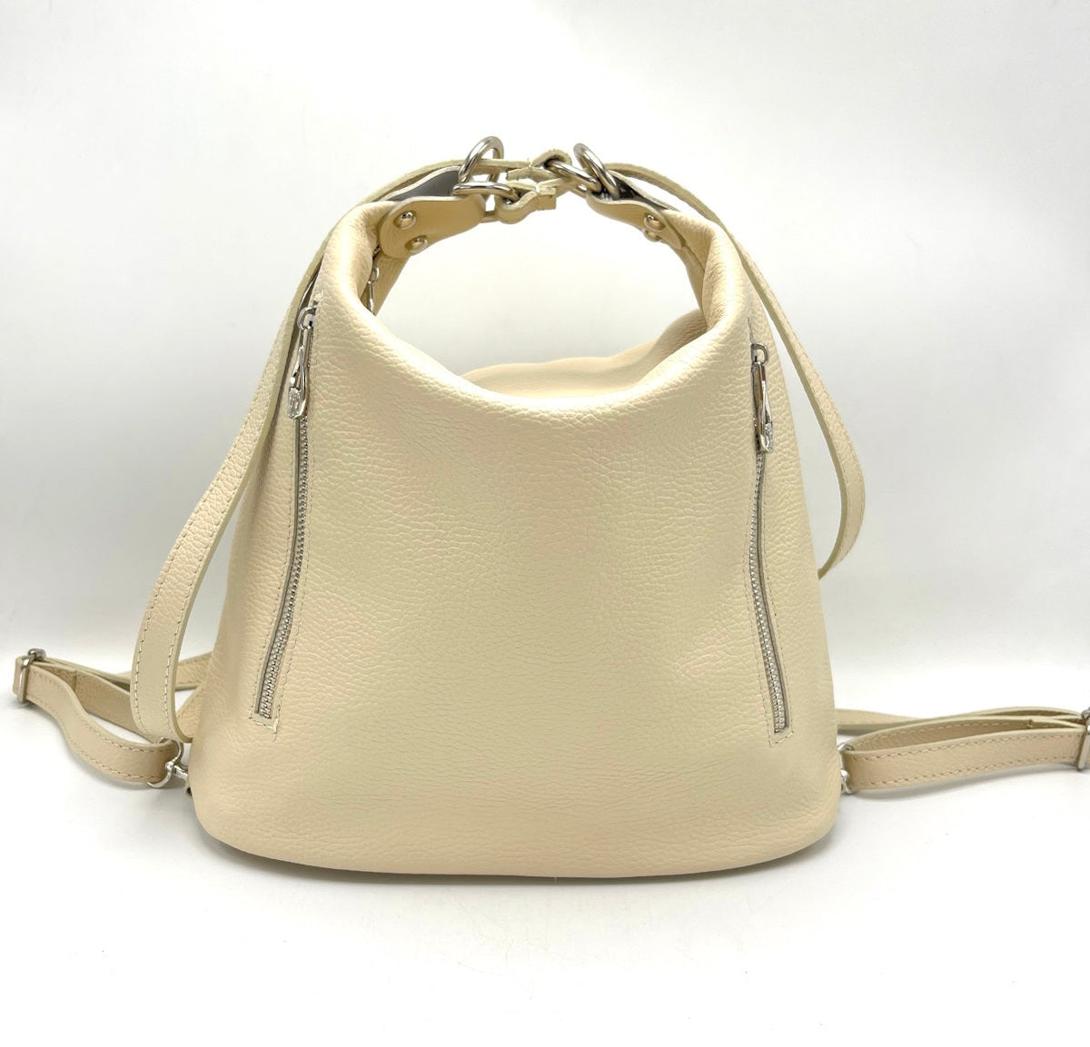 Genuine Leather Backpack/Shoulder Bag Made in Italy - Various Colours