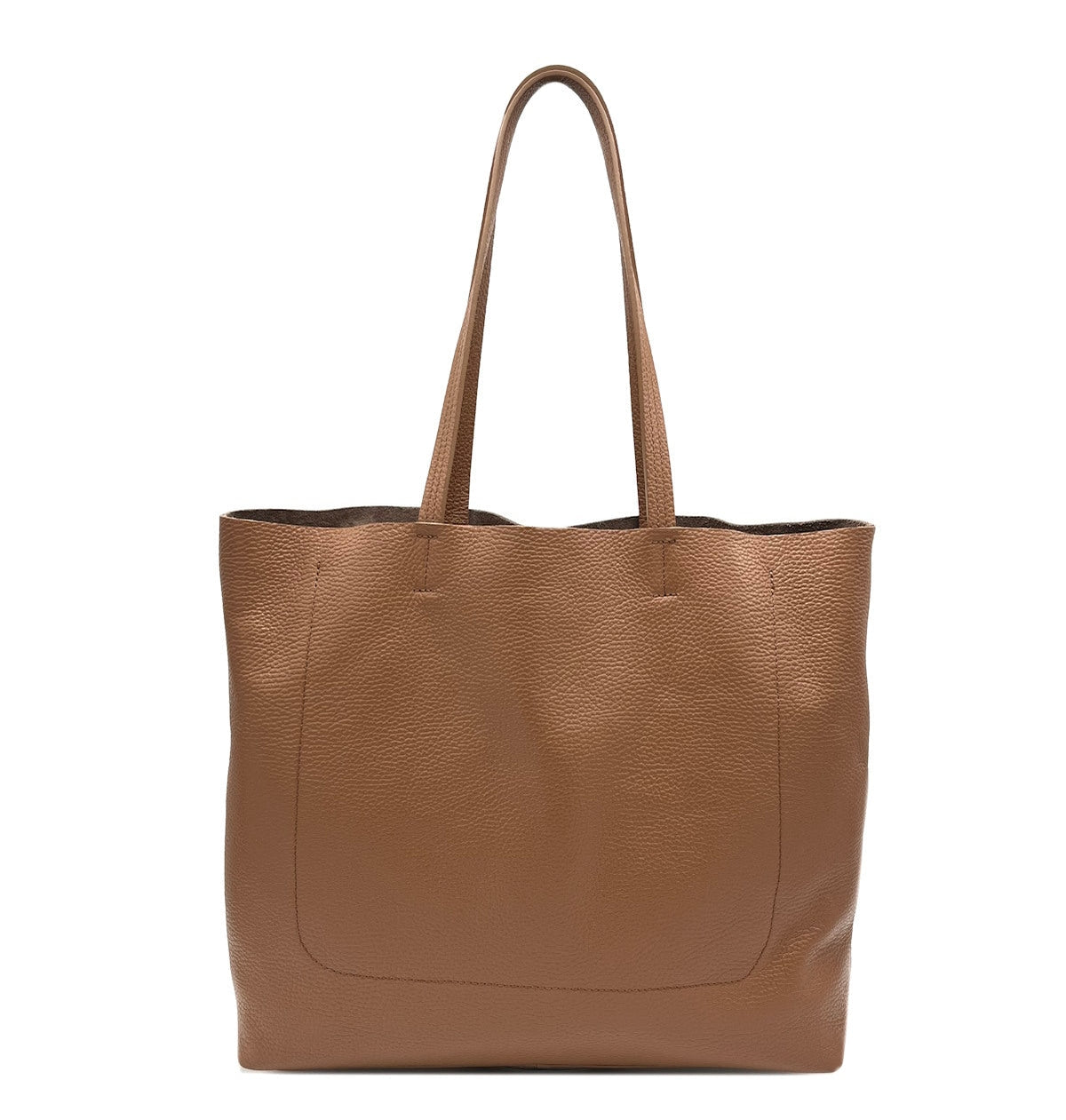 Genuine Leather Shopping Bag Made in Italy - Various Colours