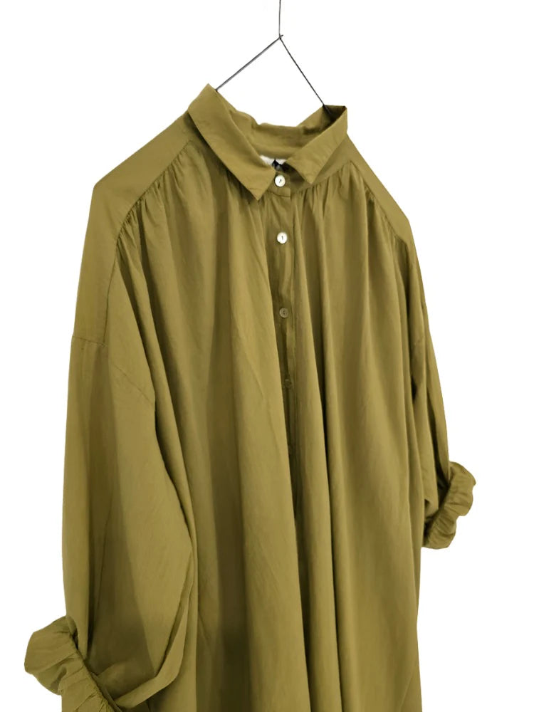 Frederic Longline Button Up Cotton Coat / Dress - Various Colours