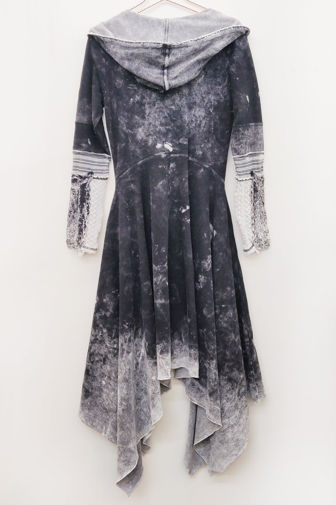 Aratta - Forest Goddess French Terry Coat - Charcoal