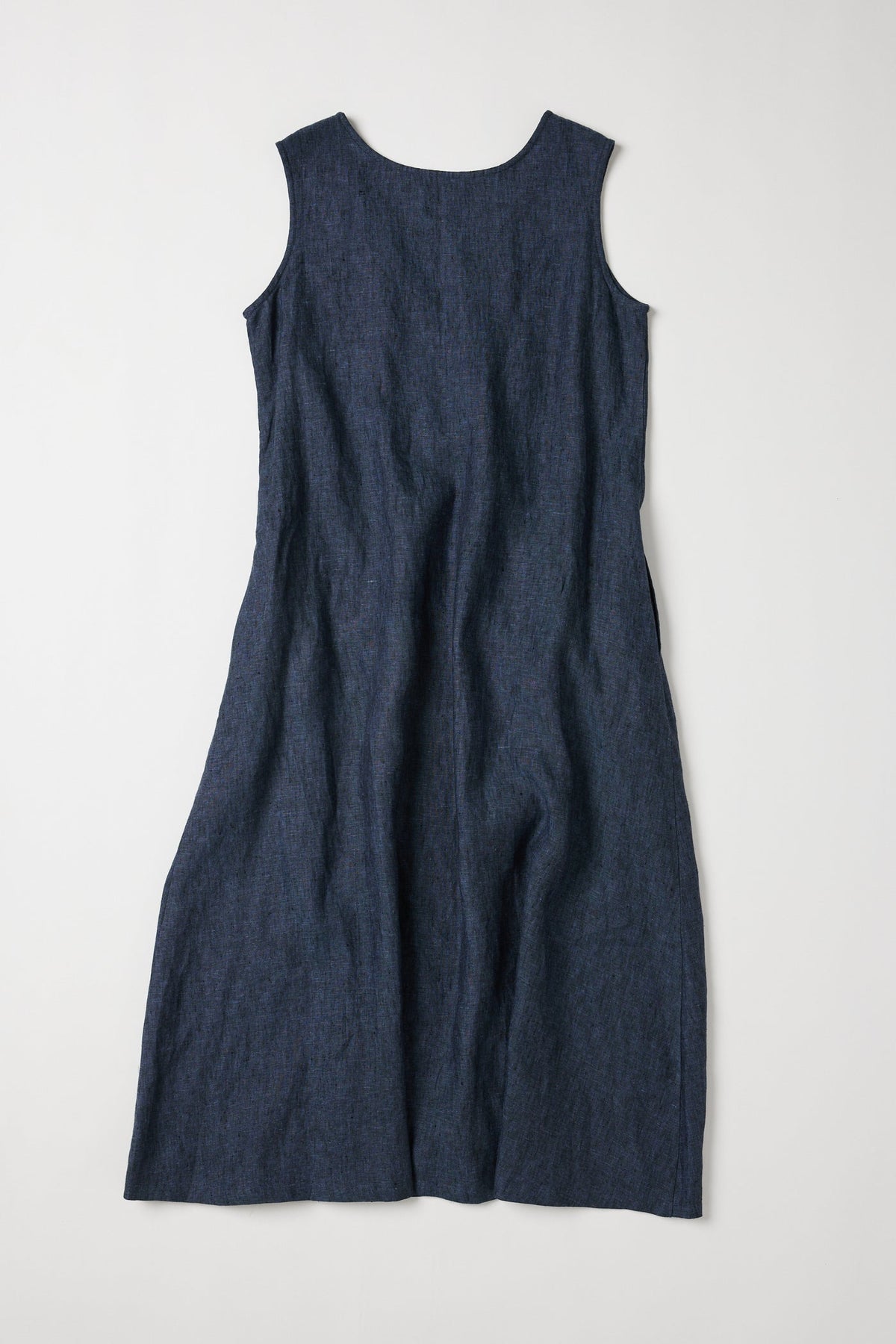 Eva’s Sunday - Albert - Reversible Linen Dress - Navy
