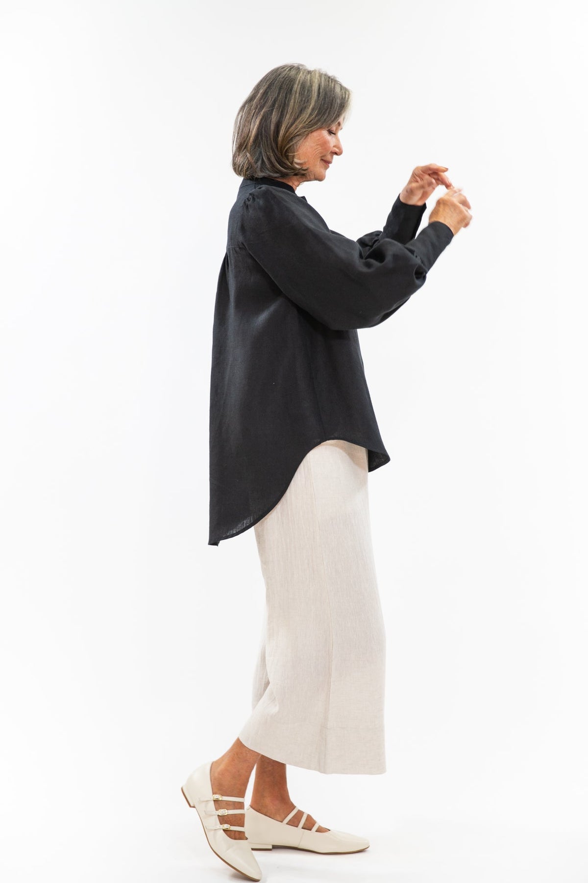 Eva’s Sunday - Babette Shirt - Black