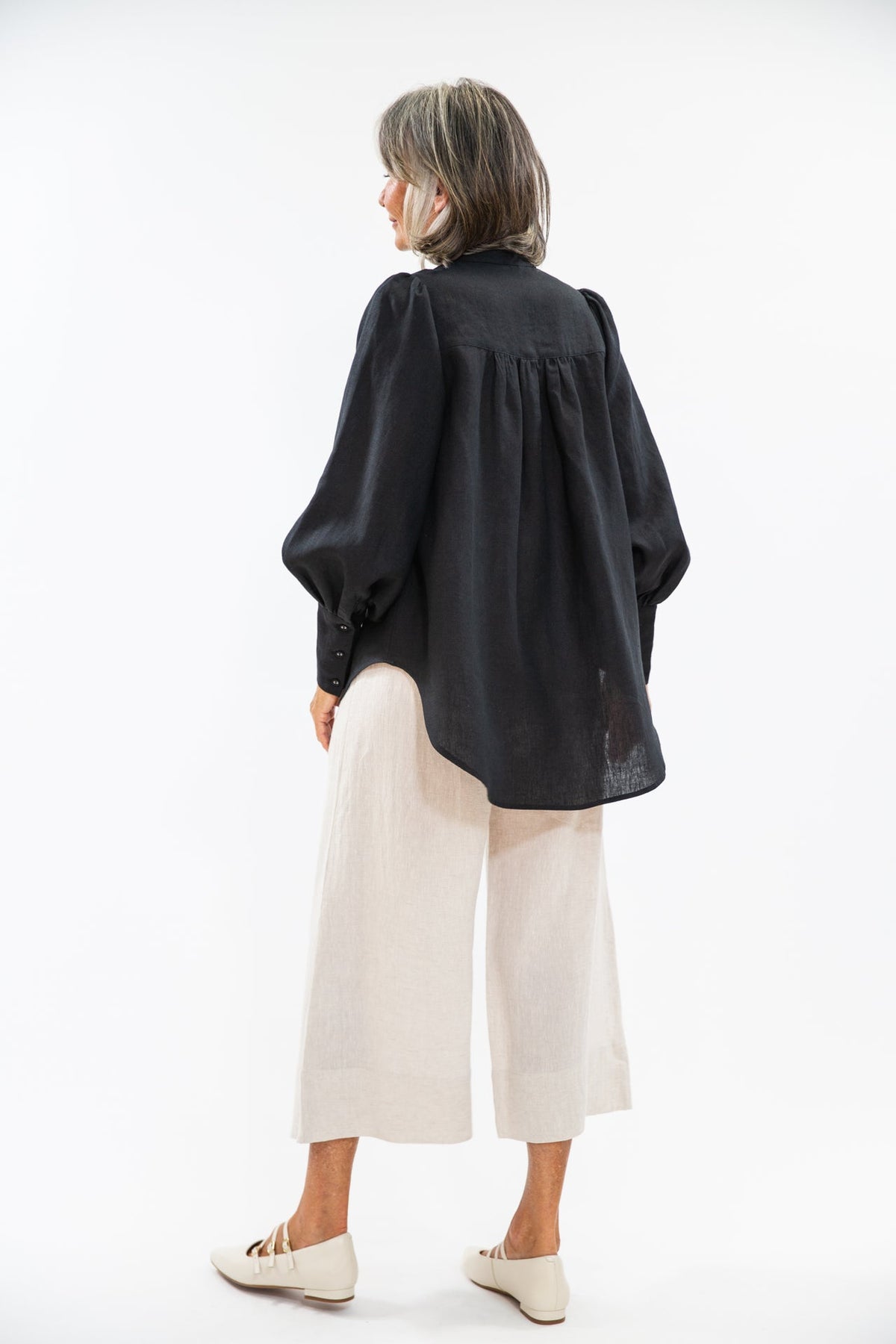 Eva’s Sunday - Babette Shirt - Black