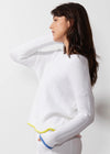 Z&P Chunky Essential Jumper - White