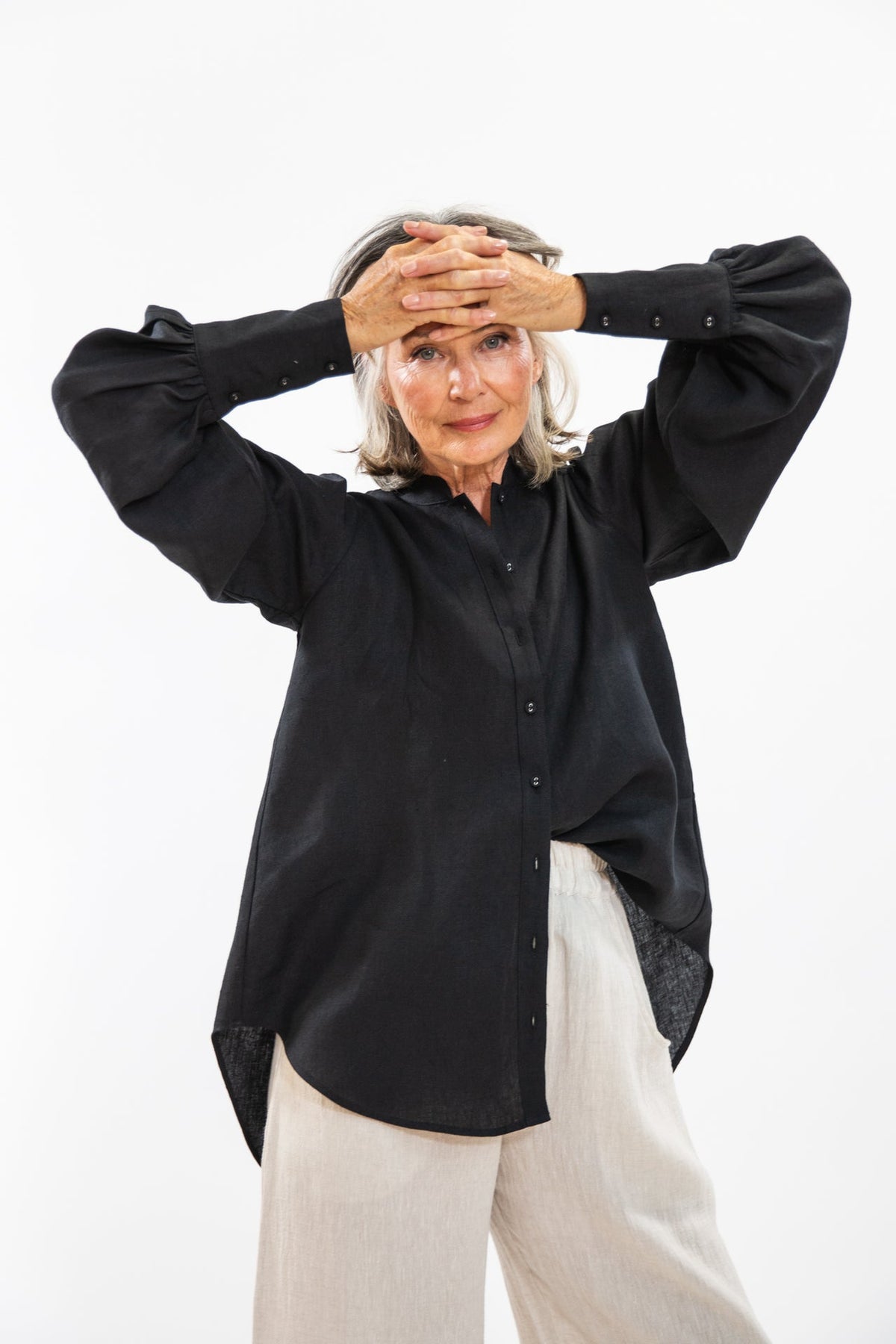 Eva’s Sunday - Babette Shirt - Black