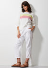 Z&P Lovestruck Jumper - White - LAST ONE - Size S