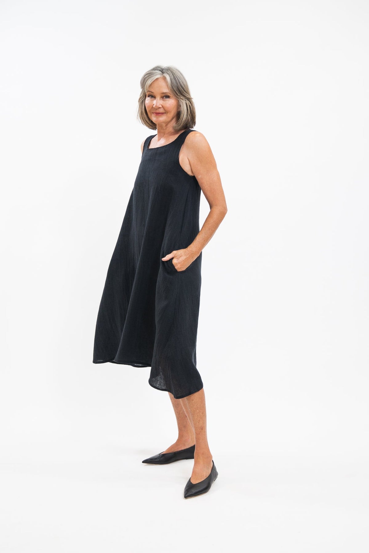 Eva’s Sunday - ‘Eliza’ Dress - Black Crush
