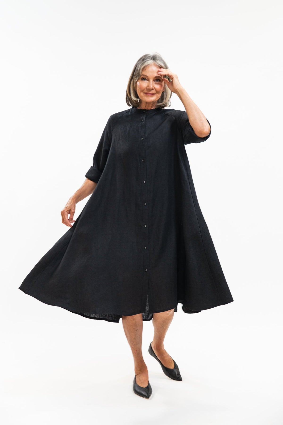 Eva’s Sunday - ‘Roma’ Jacket/Dress - Black