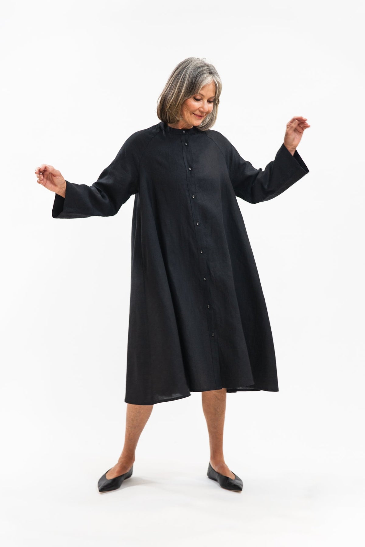Eva’s Sunday - ‘Roma’ Jacket/Dress - Black